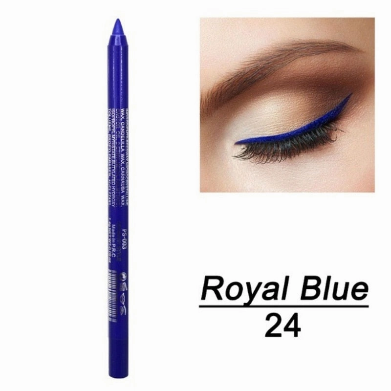 14 Color Long-lasting Eyeliner Pencil Waterproof Pigment Green Brown eyeliner Pen Women Fashion Color Eye Makeup Cosmetics