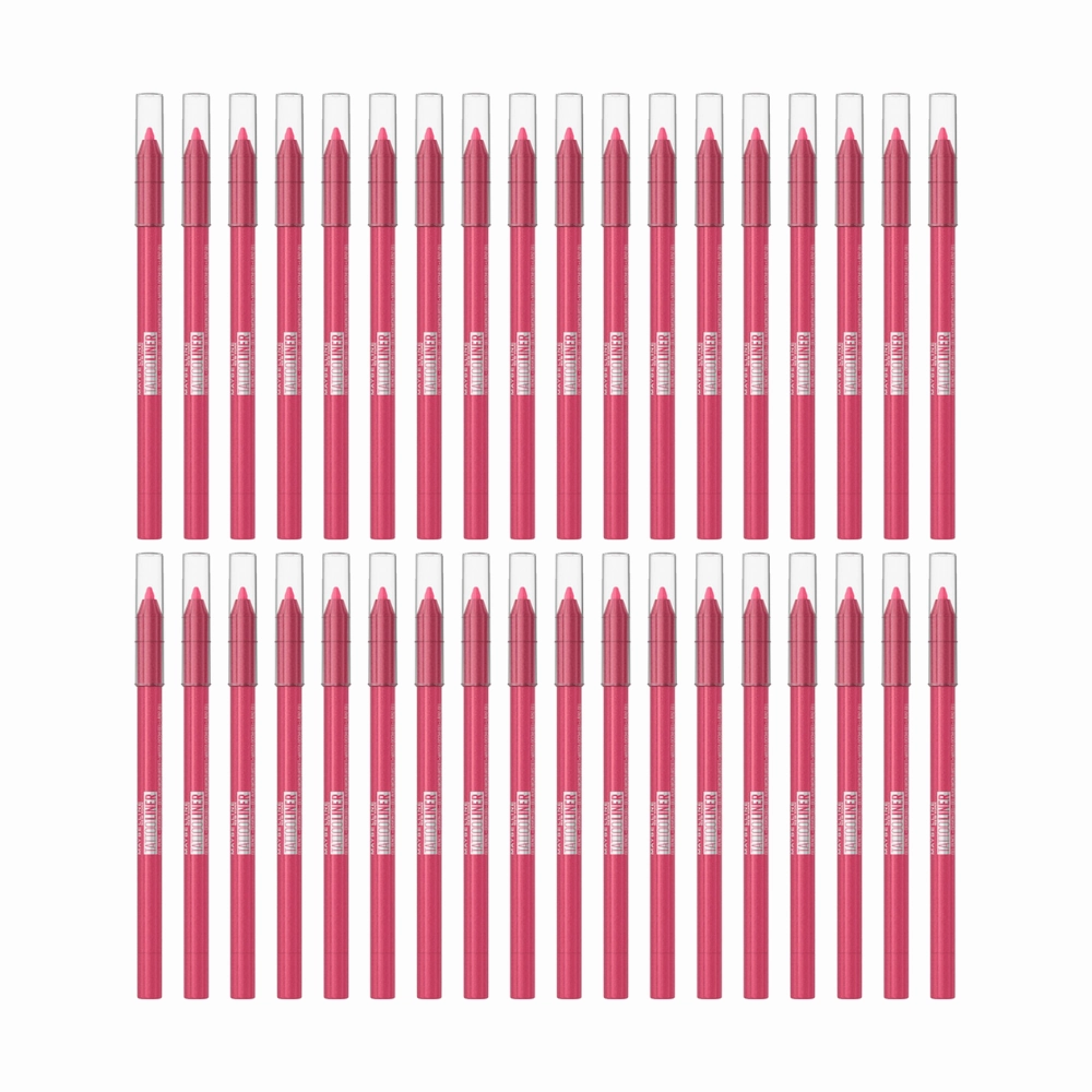 36x Maybelline Tattoo Gel Pencil Eyeliner 1.3g 813 Punchy Pink
