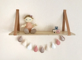 9 Drop- Blush Garland