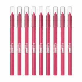 9x Maybelline Tattoo Gel Pencil Eyeliner 1.3g 813 Punchy Pink