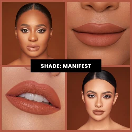 Ace Beauté Pout Perfect Liquid Lipstick Matte Long Lasting Non Sticky High Impact Color-Manifest Nude