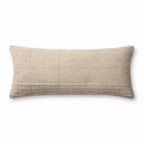 Angela Rose x Loloi Calista Pillow Angela Rose x Loloi Color: Ivory/Blush Size: 35" x 13"
