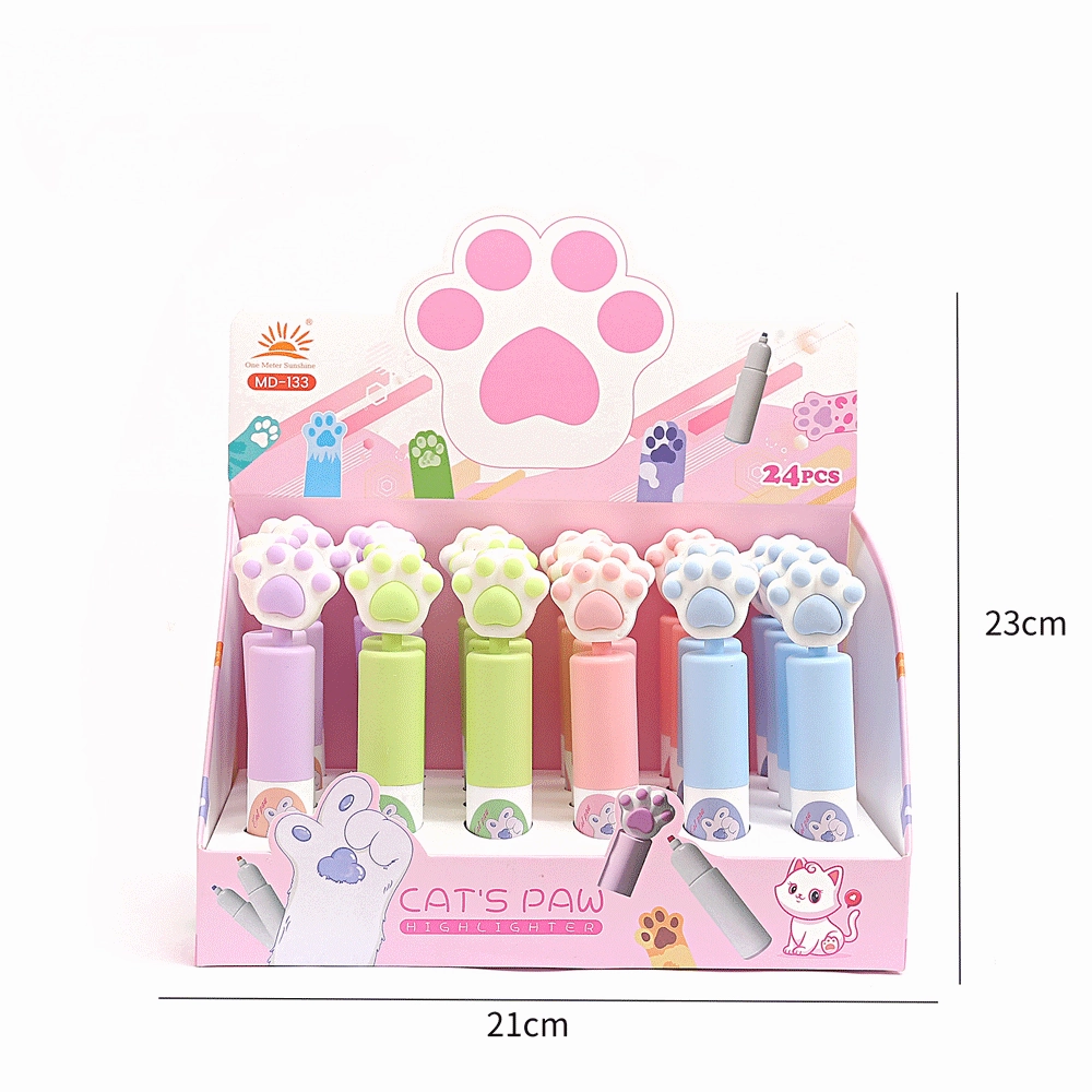 Anime Paw Style Highlighter Pen.