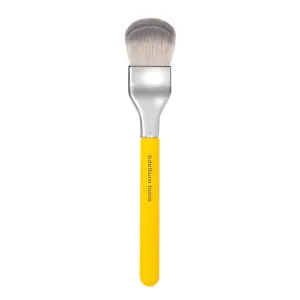 Bdellium Tools Professional Makeup Brush - Studio Series 952 Small Rounded Double Dome Blender - With Soft Synthetic Fibers, For Application & Blending (Yellow, 1pc)