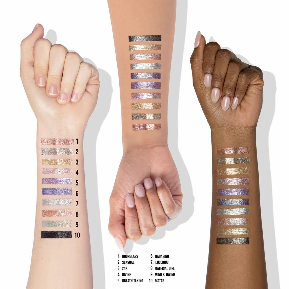 Beauty Creations - Glitterally Perfect Glitter Liner Material Girl