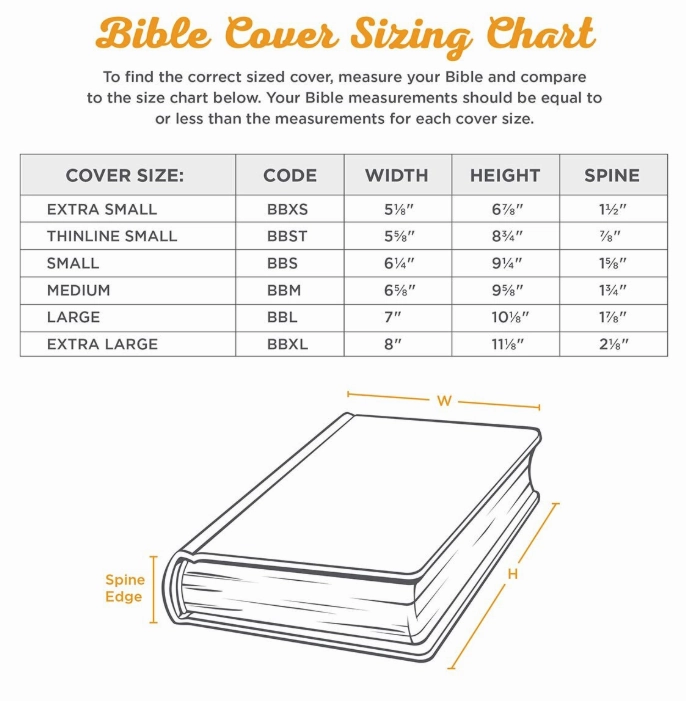 Bible Cover Black Micro-Fiber Tri-fold Organiser Large