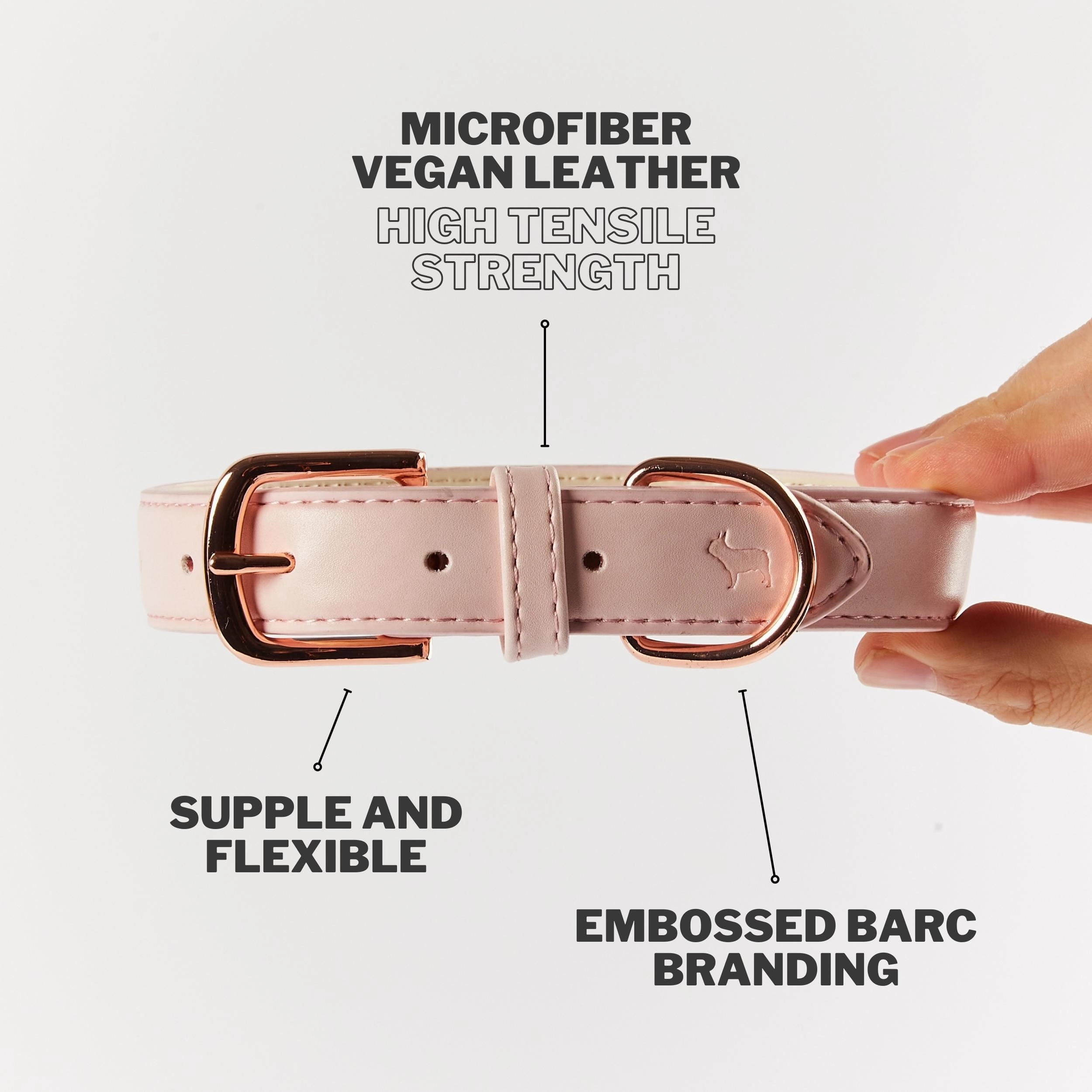 Blush Pink Dog Collar