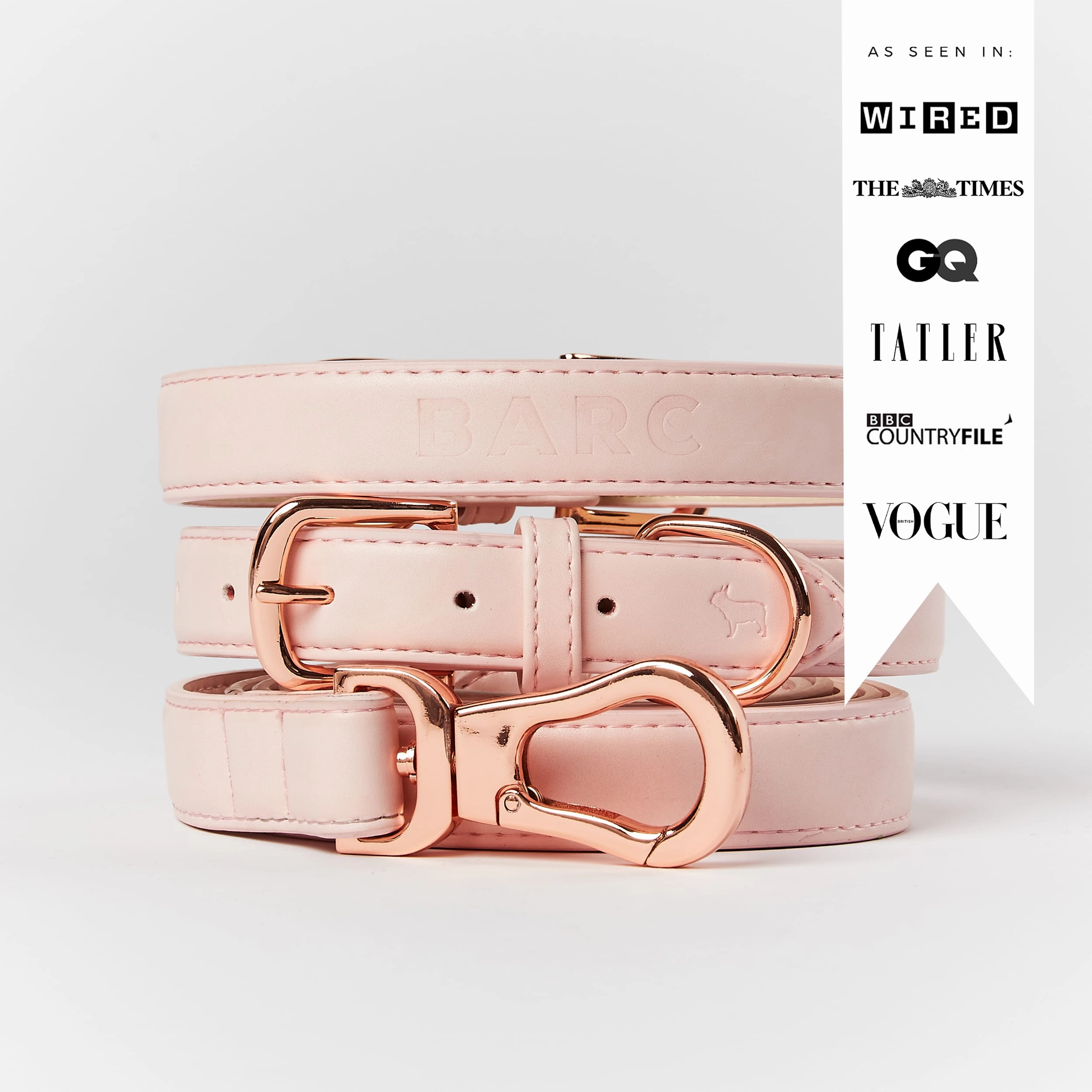 Blush Pink Dog Collar
