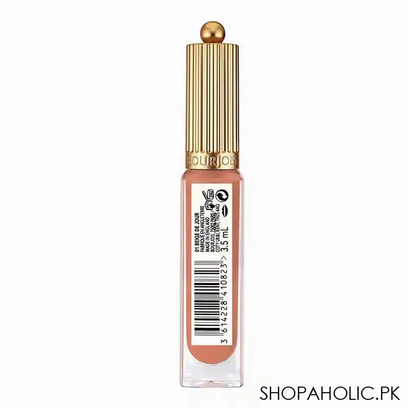 Bourjois Rouge Velvet Ink Liquid Lipstick, 01 Beige De Jour