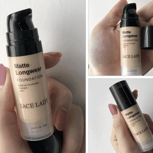 Concealer Waterproof Liquid Matte Face Foundation Cream