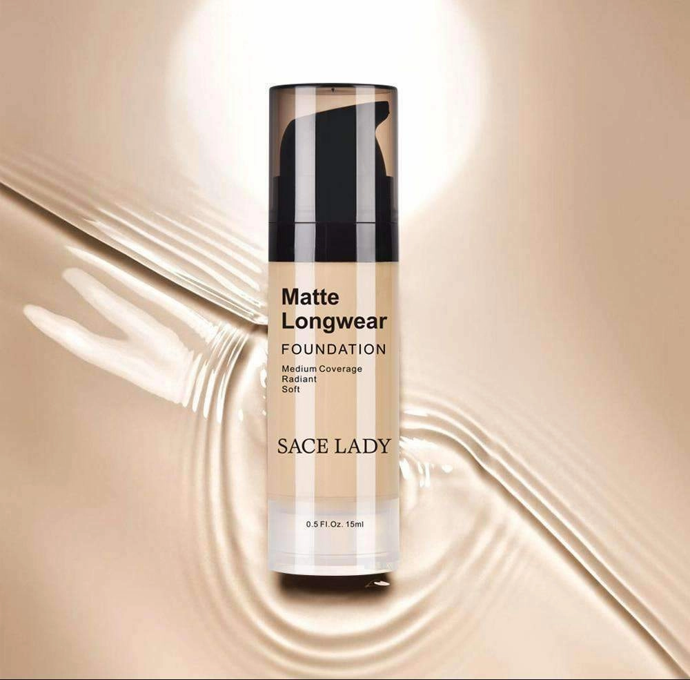 Concealer Waterproof Liquid Matte Face Foundation Cream