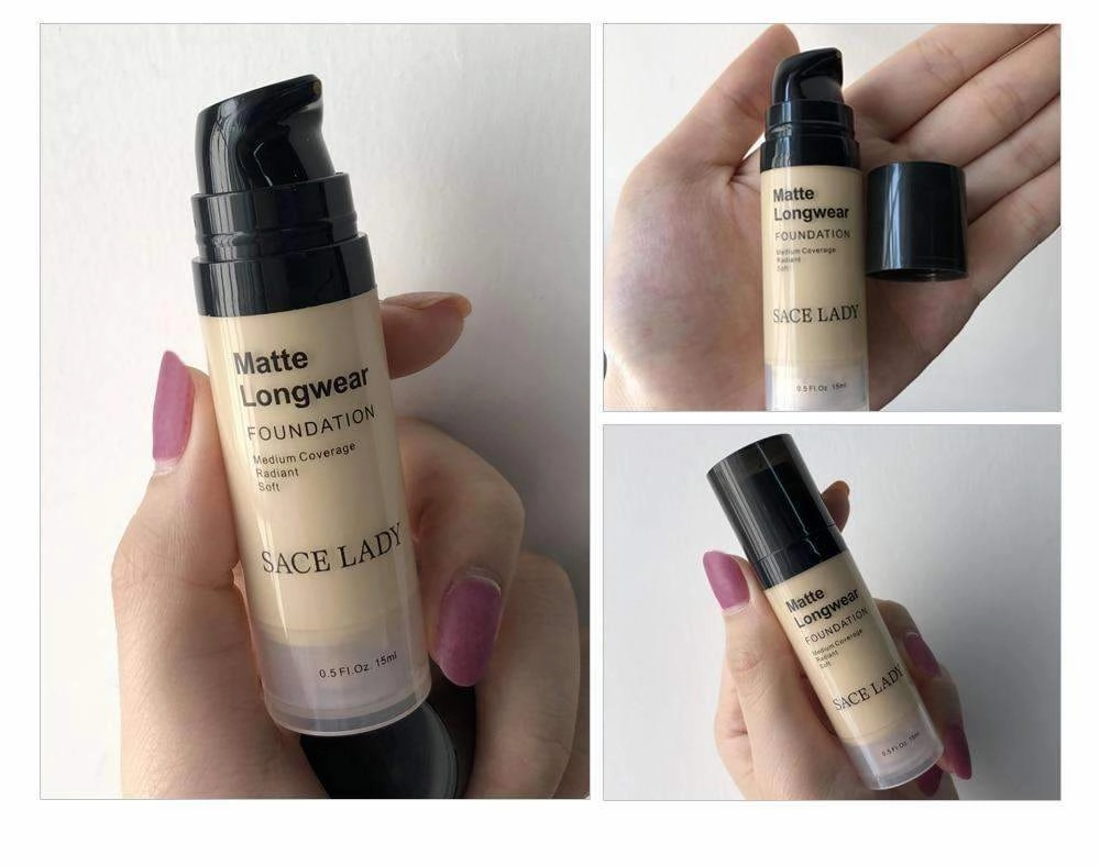 Concealer Waterproof Liquid Matte Face Foundation Cream