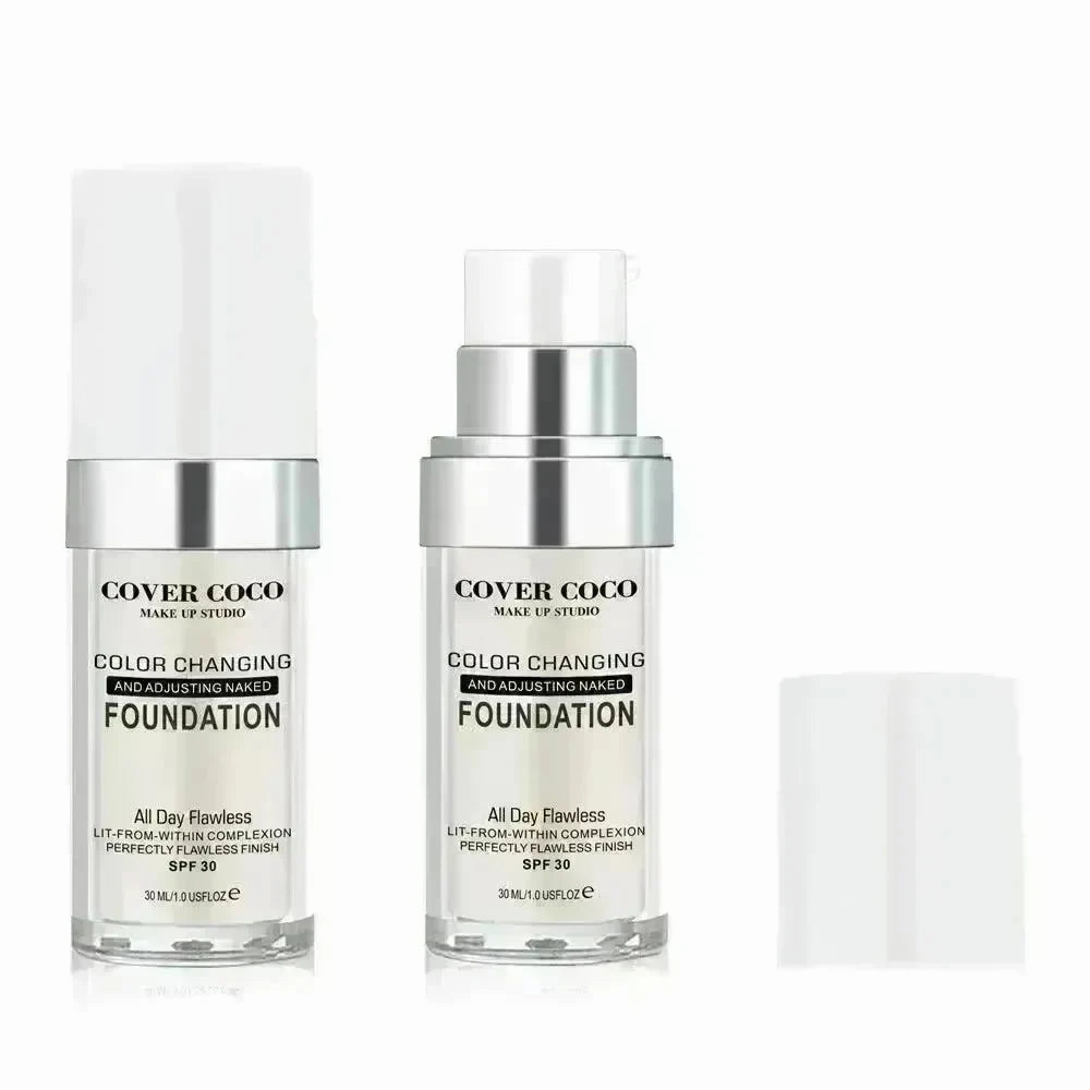 Concealing Foundation Temperature Change Skin Color