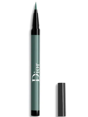 Dior Diorshow On Stage Liner Eyeliner Waterproof 386 Pearly Emerald Green Felt Tip Precision Eye Liner