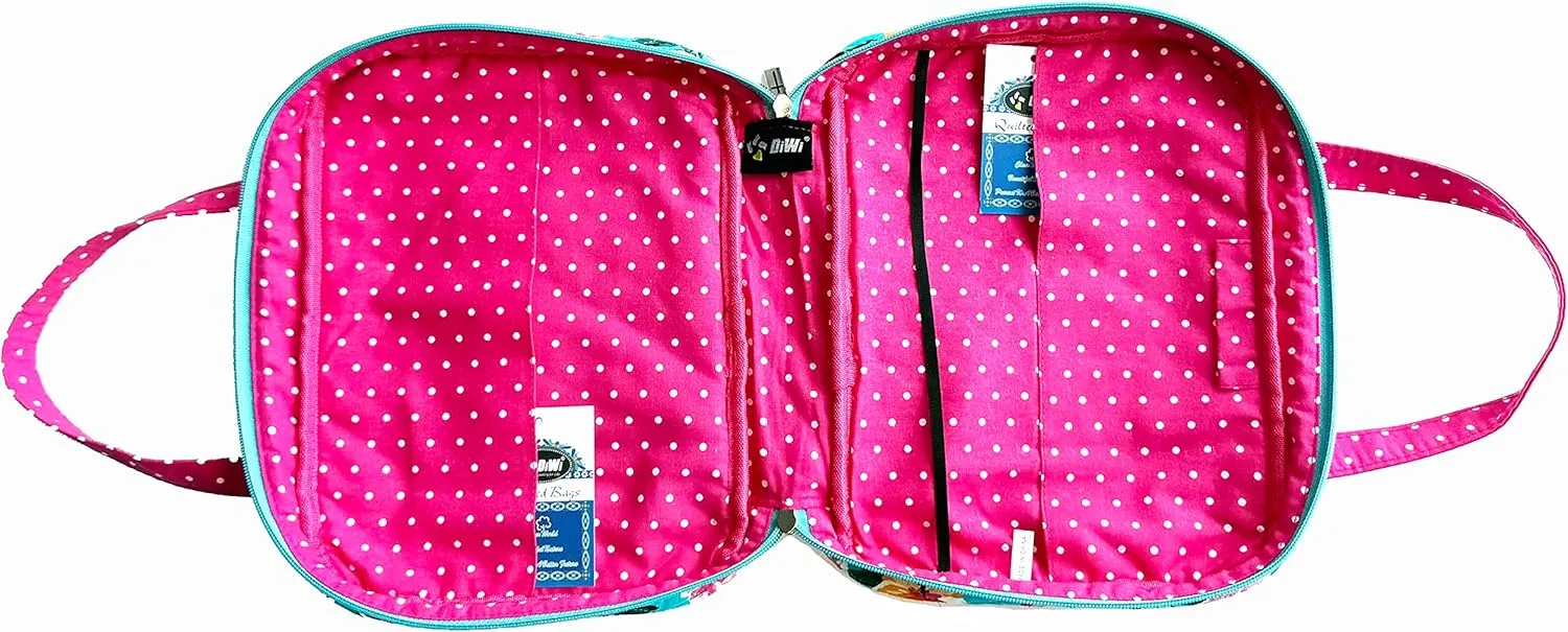 DIWI Quilted Bible Cover Extra Large Sizes 11.25 X 8.25 X 2.75 Inches Bible Tote Good Book Case (XL, C2 Pink Garden)