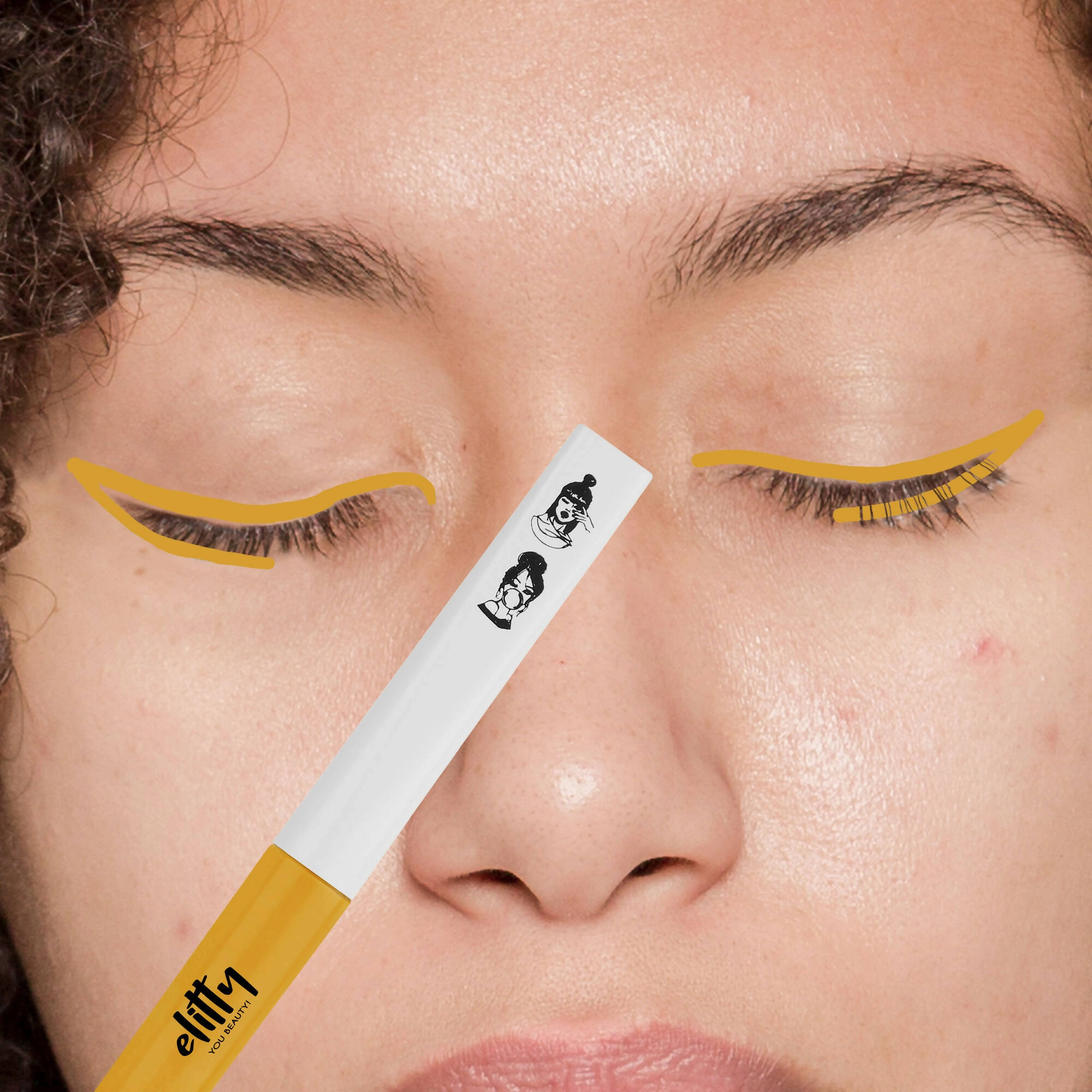 Elitty Yellow Pop Color Matte Finish Liquid - Manifestation- Yellow