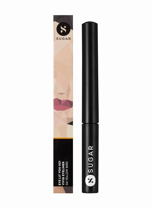 Eye Lit You So! Vivid Eyeliner - 04 Yellow Bird (Pastel Yellow)