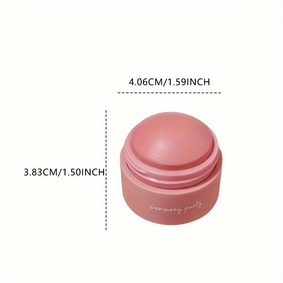 Face Quick Makeup 6 Color Blush Peach Pink Blush Mute Light Foggy  Suitable For Any Group Of People To Enhance The Color So That The Skin Looks Transparent And Flawless FS