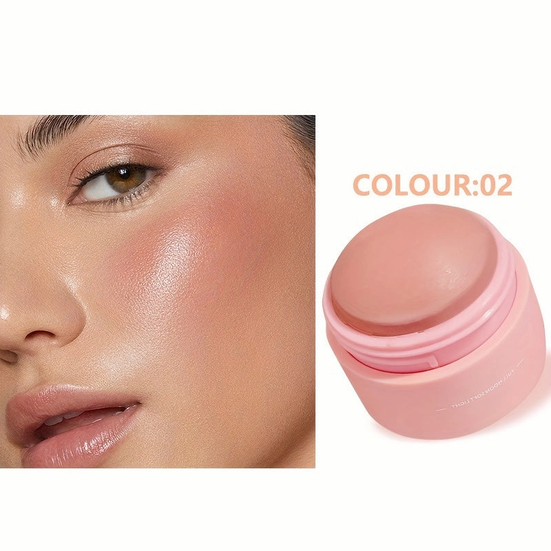 Face Quick Makeup 6 Color Blush Peach Pink Blush Mute Light Foggy  Suitable For Any Group Of People To Enhance The Color So That The Skin Looks Transparent And Flawless FS
