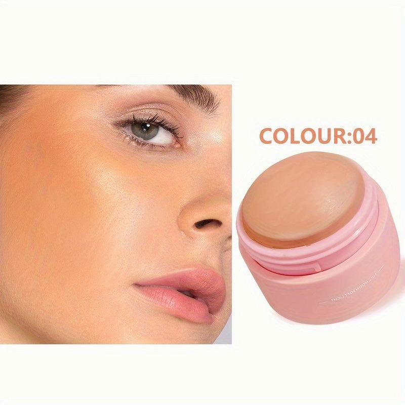 Face Quick Makeup 6 Color Blush Peach Pink Blush Mute Light Foggy  Suitable For Any Group Of People To Enhance The Color So That The Skin Looks Transparent And Flawless FS