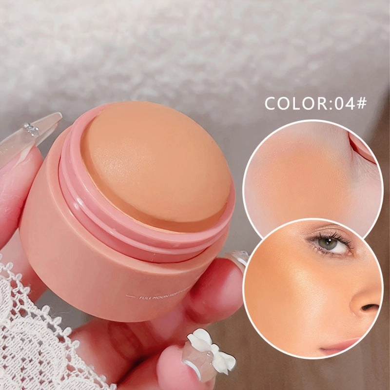 Face Quick Makeup 6 Color Blush Peach Pink Blush Mute Light Foggy  Suitable For Any Group Of People To Enhance The Color So That The Skin Looks Transparent And Flawless FS
