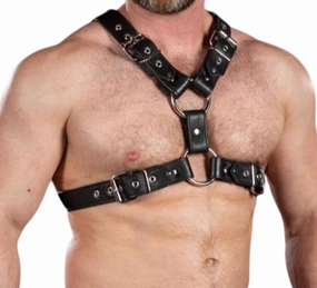 Gay Adult Leather Bondage Harness | Embrace Your Seductive Side