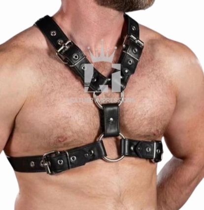Gay Adult Leather Bondage Harness | Embrace Your Seductive Side
