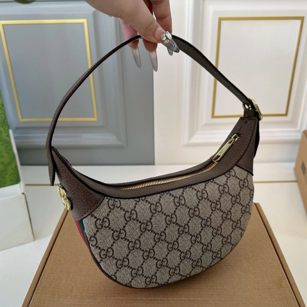 GG OPHIDIA MINI BAG BEIGE AND EBONY 20CM 658551 96IWG 8745