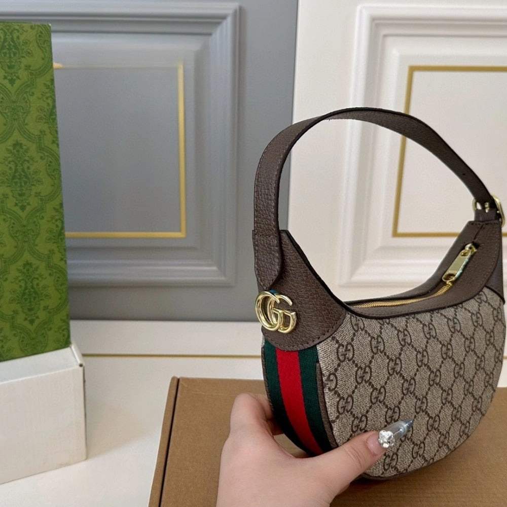 GG OPHIDIA MINI BAG BEIGE AND EBONY 20CM 658551 96IWG 8745