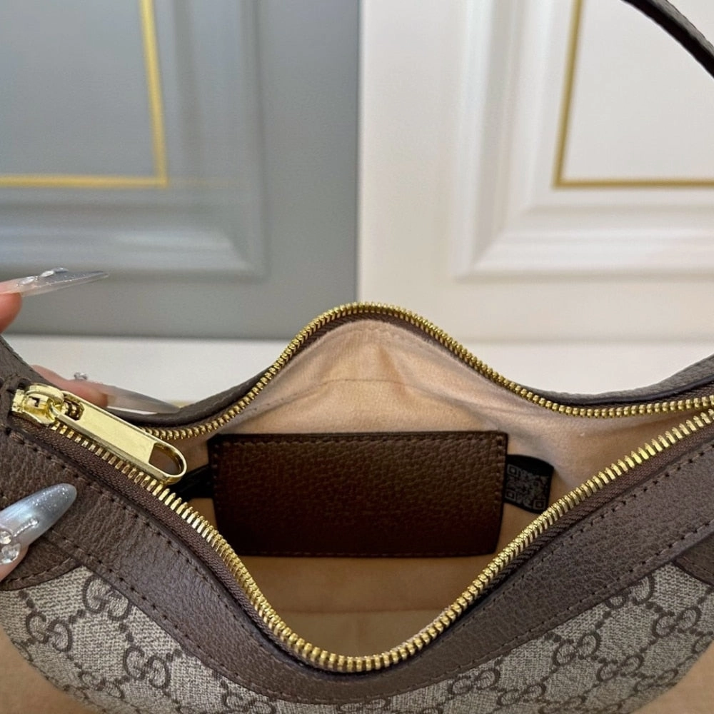 GG OPHIDIA MINI BAG BEIGE AND EBONY 20CM 658551 96IWG 8745