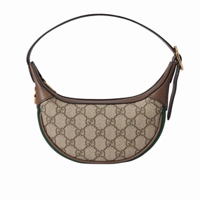 GG OPHIDIA MINI BAG BEIGE AND EBONY 20CM 658551 96IWG 8745