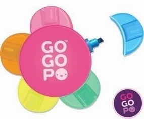 GOGOPO 5 Colour Flower Highlighters
