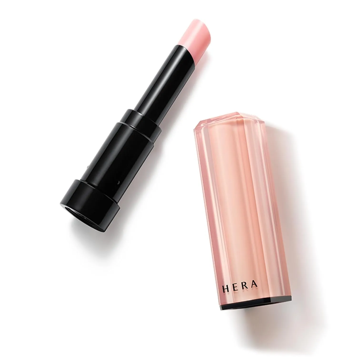 HERA Sensual Nude Balm Moisturizing Lipstick #112 BORN FREE | Glossy Lip Serum including Ceramide, Hydrating & Nourishing, Sheer Color & Smooth Finish, Korean Makeup, 0.12 oz. (3.5g)