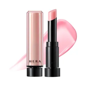 HERA Sensual Nude Balm Moisturizing Lipstick #112 BORN FREE | Glossy Lip Serum including Ceramide, Hydrating & Nourishing, Sheer Color & Smooth Finish, Korean Makeup, 0.12 oz. (3.5g)