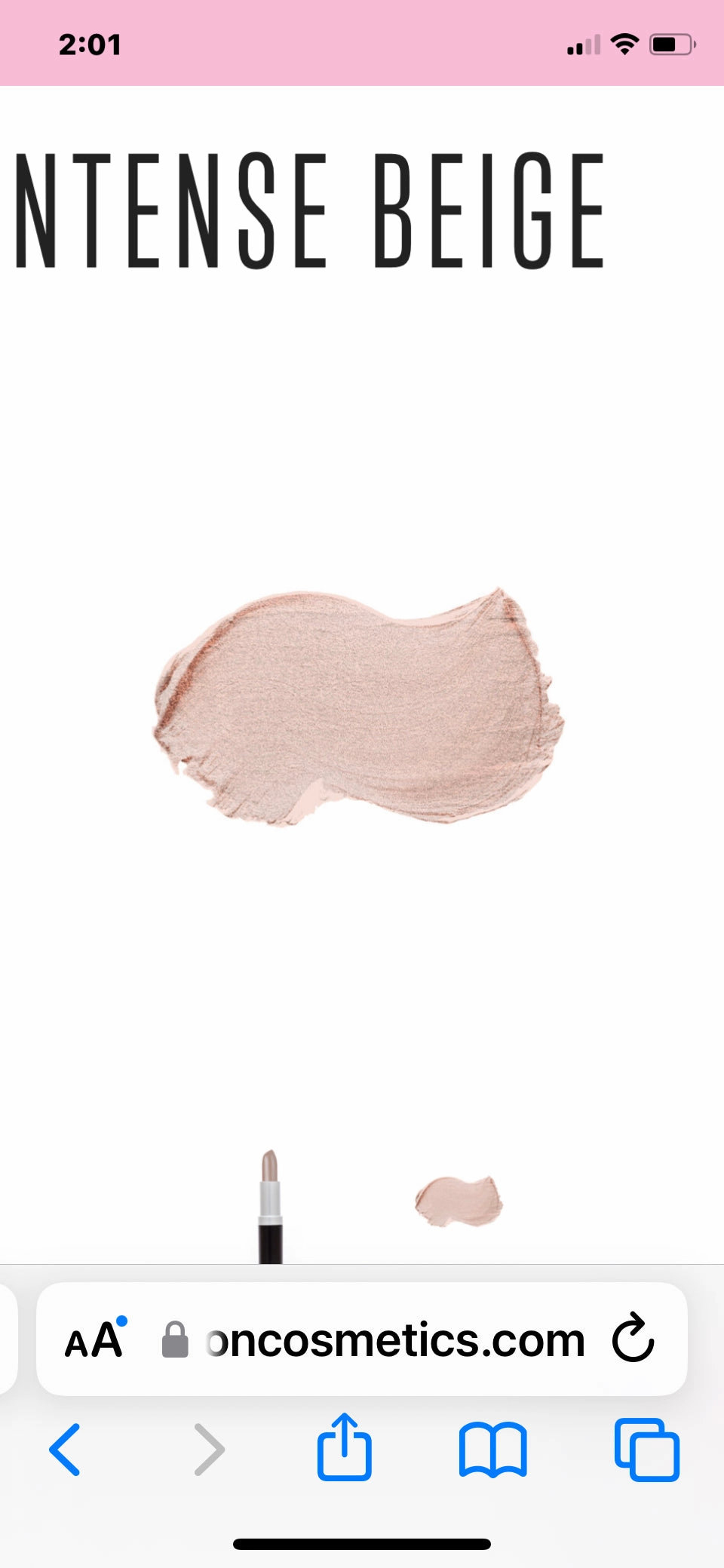 Intense Beige Lipstick