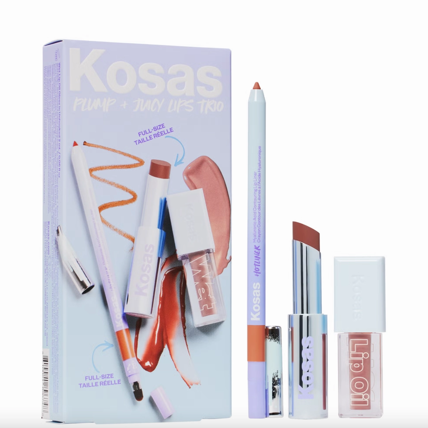 Kosas - Plump   Juicy Lip Trio Set