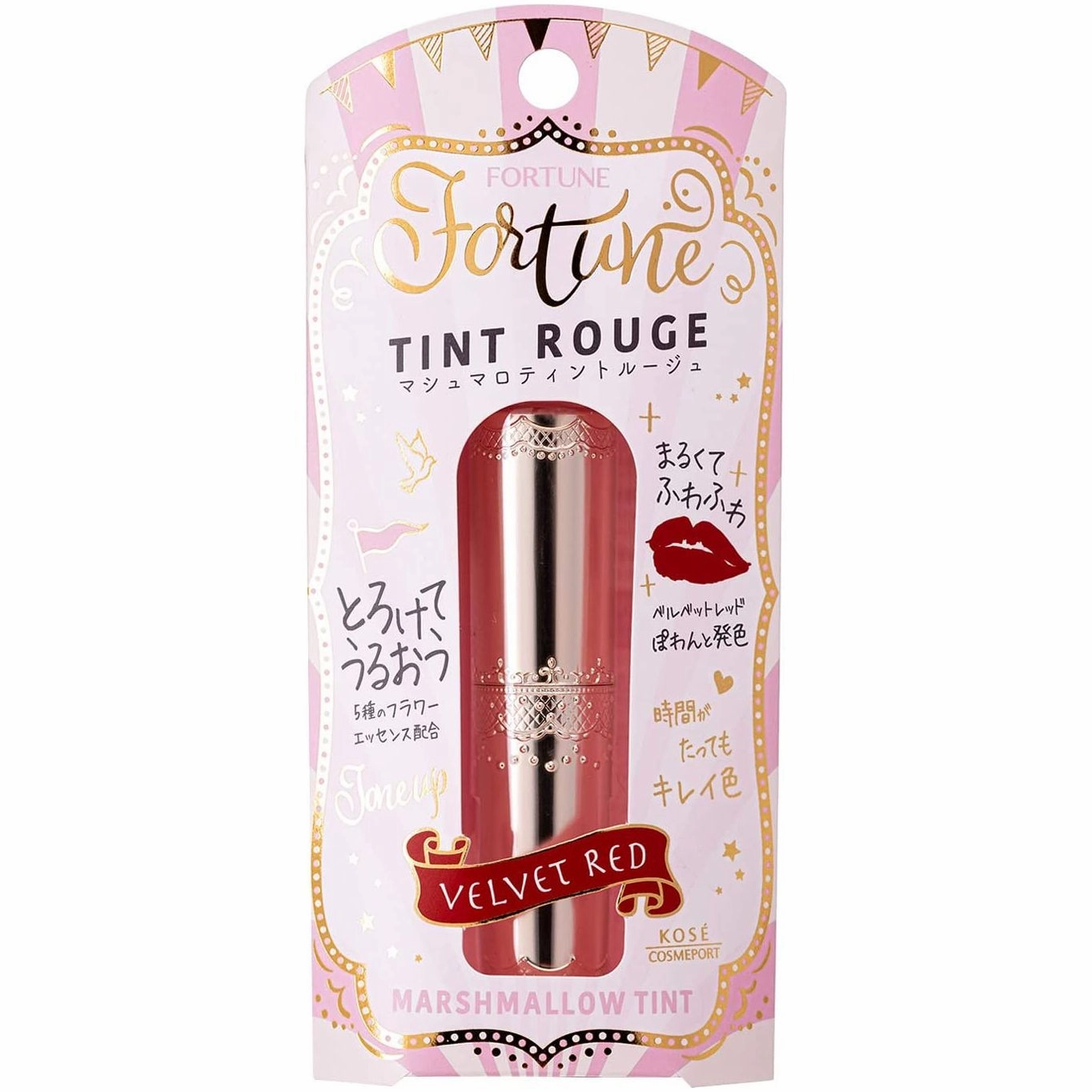 KOSE Cosmeport Fortune Marshmallow Tint Rouge, 3,8g