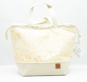 Large Classic Drawstring - Peach Pits