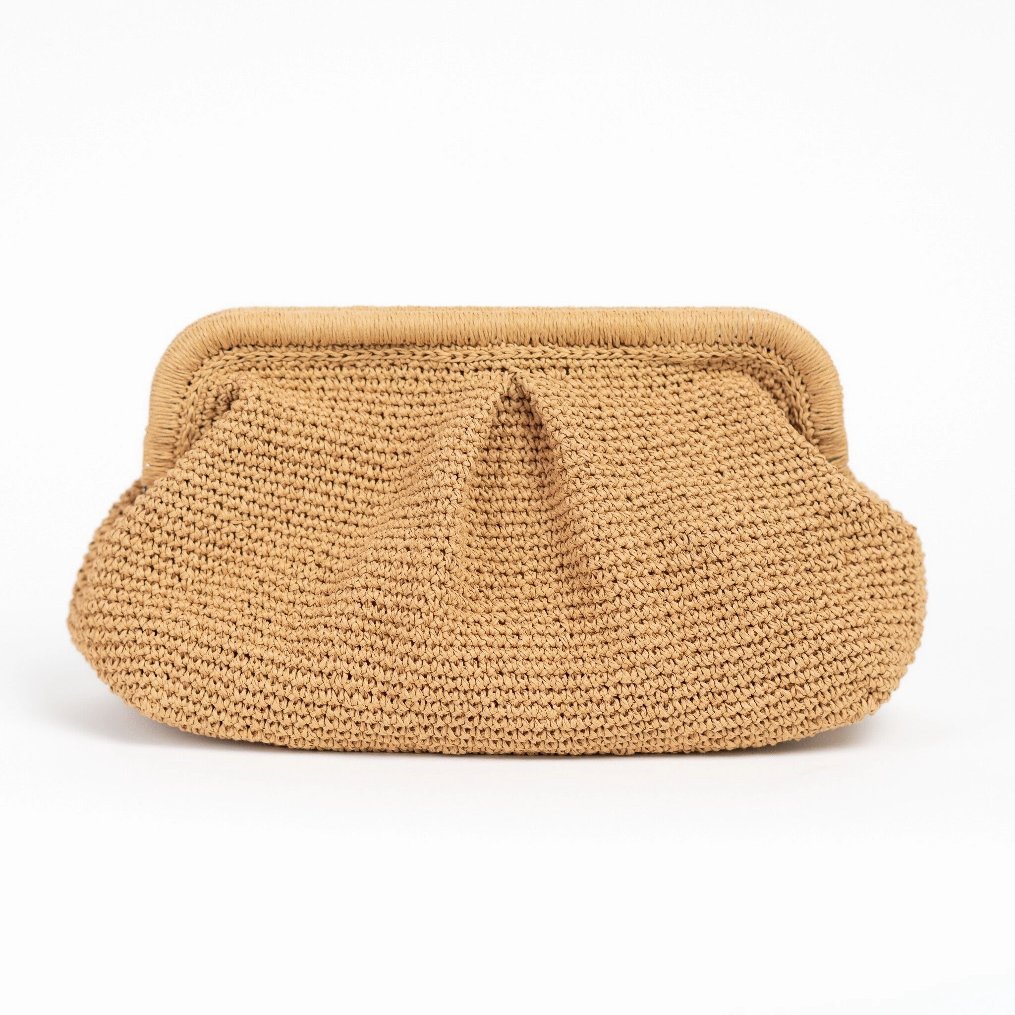 Large Straw Clutch Bag