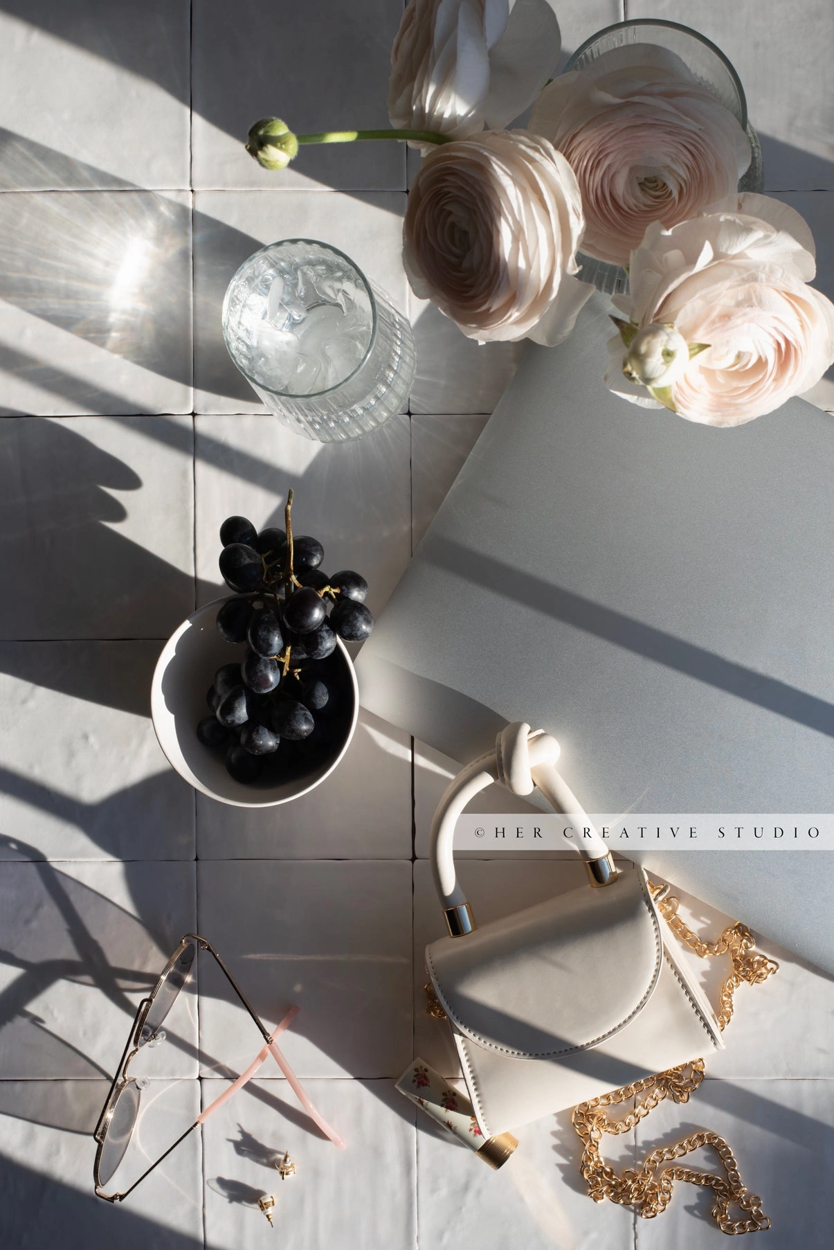 Lipstick & Grapes Collection. Stock Image Bundle.