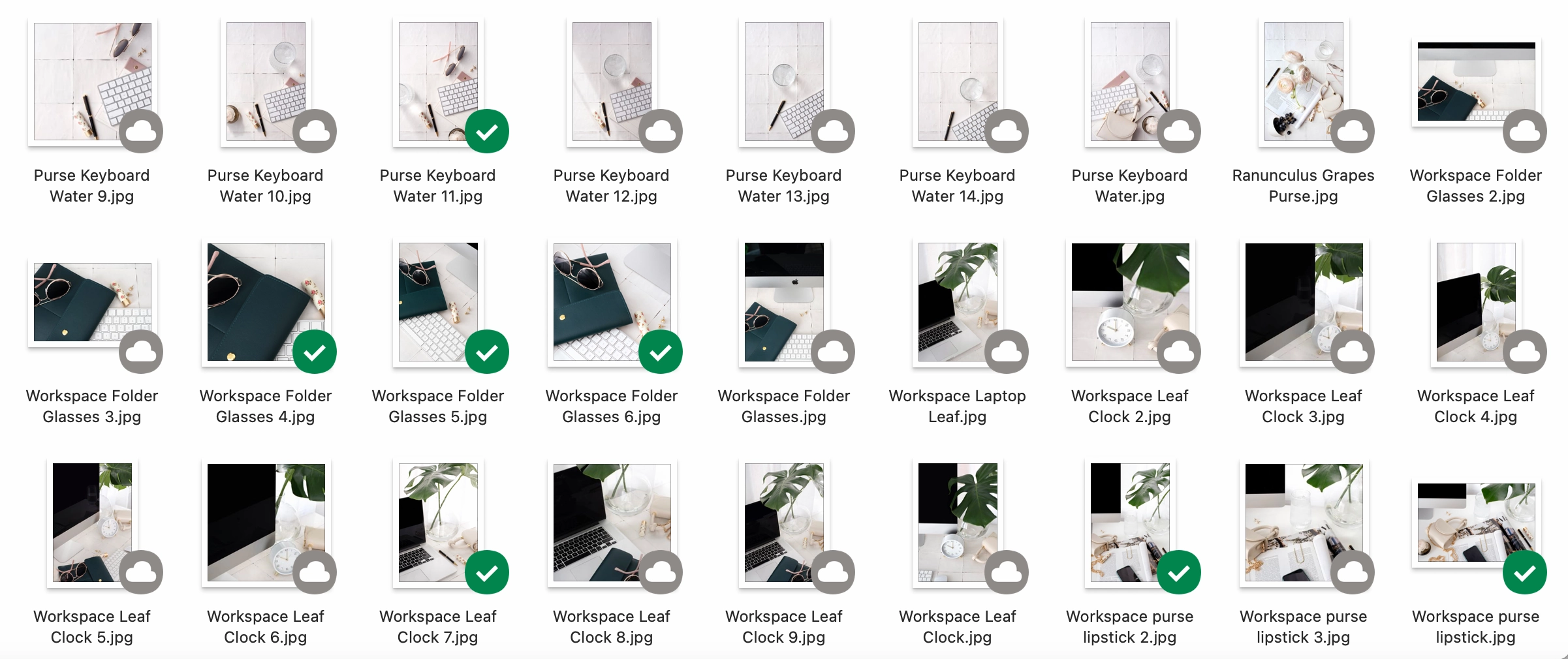 Lipstick & Grapes Collection. Stock Image Bundle.