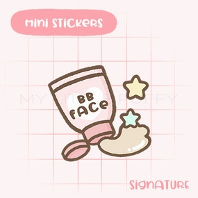 Makeup Planner Sticker