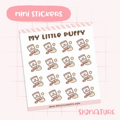 Makeup Planner Sticker