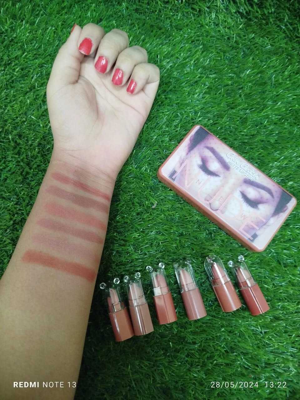 Matte Nude | Pack 6] Matte Smart [Pack Courteous Lispsticks Velvet Of Shade Lipstick