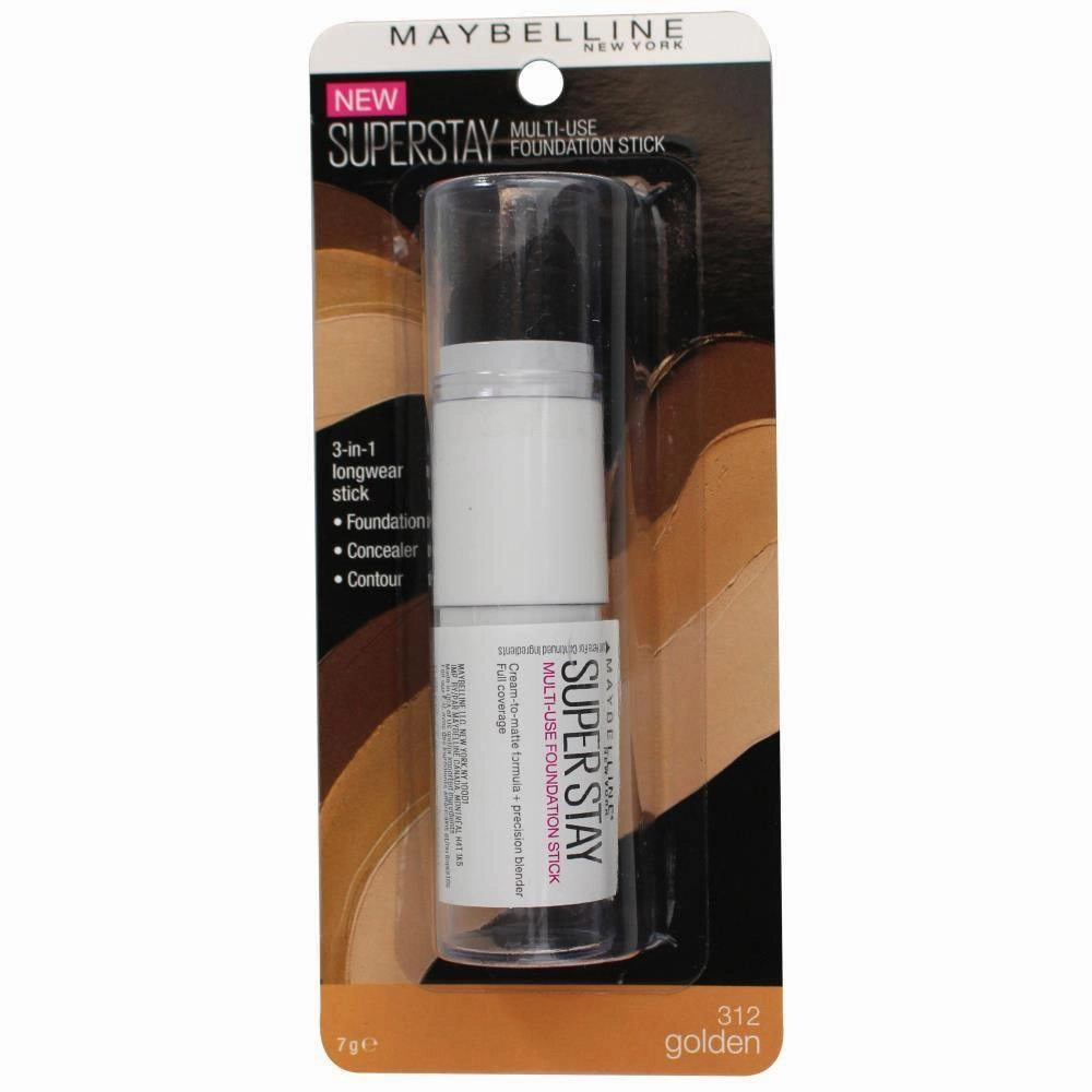 MAYBELLINE SUPERSTAY MULTI-USE FOUNDATION STICK 7G 312 GOLDEN DORE