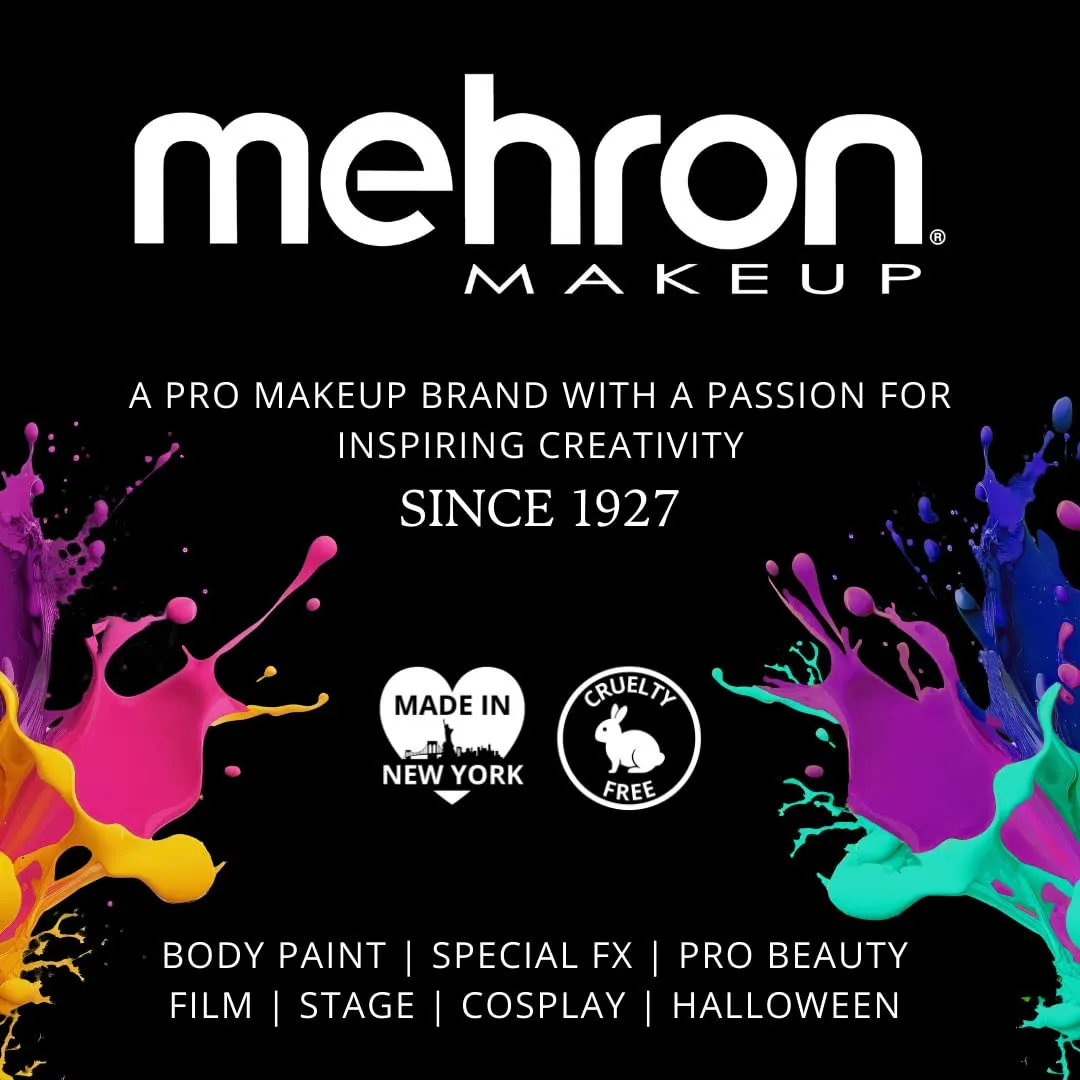 Mehron Makeup CreamBlend Stick | Face Paint, Body Paint, & Foundation Cream Makeup | Perfect for Halloween .75 oz (21 g) (Dark 0)