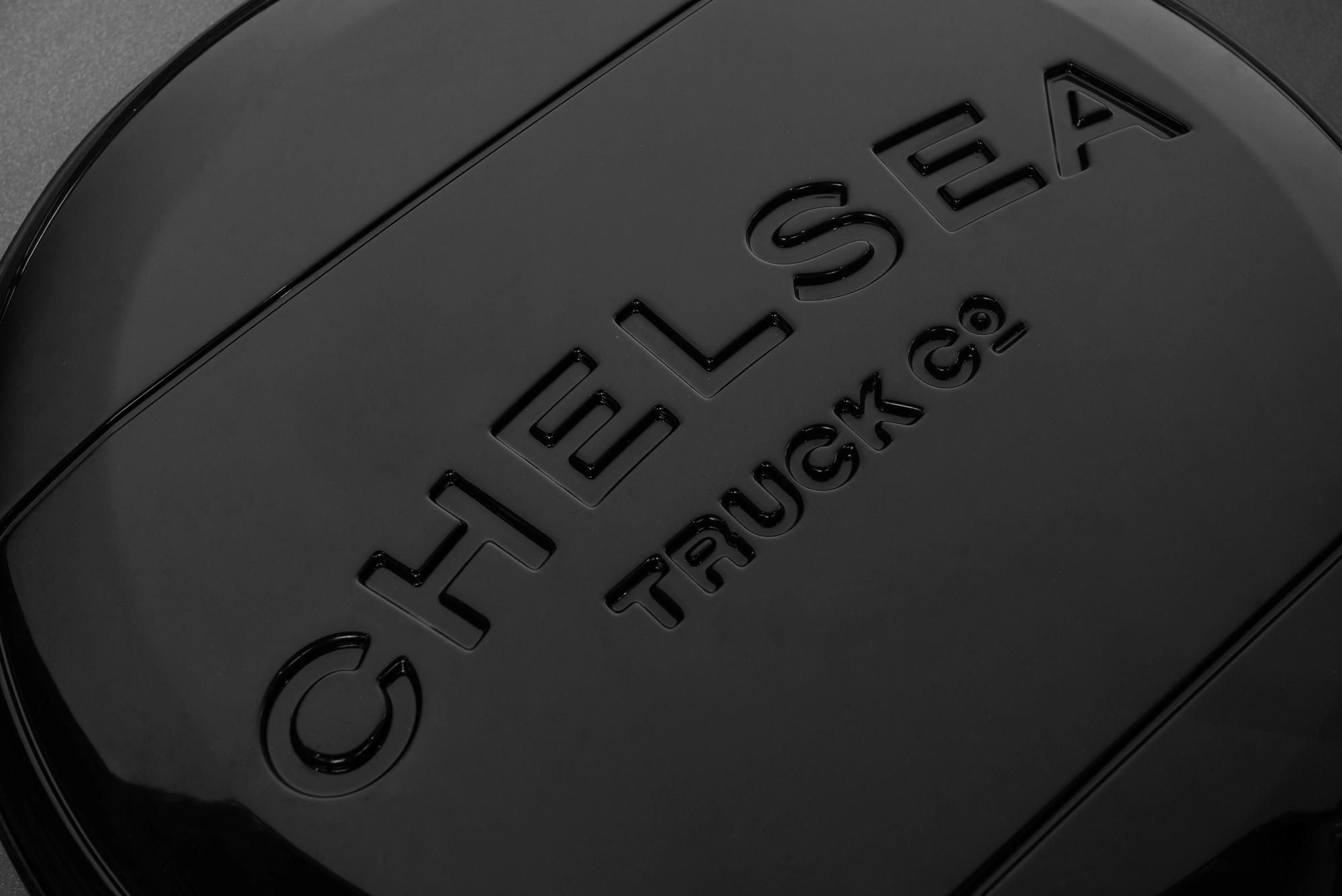 Mirror Lettering for Chelsea Truck Company Hard Spare Wheel Cover