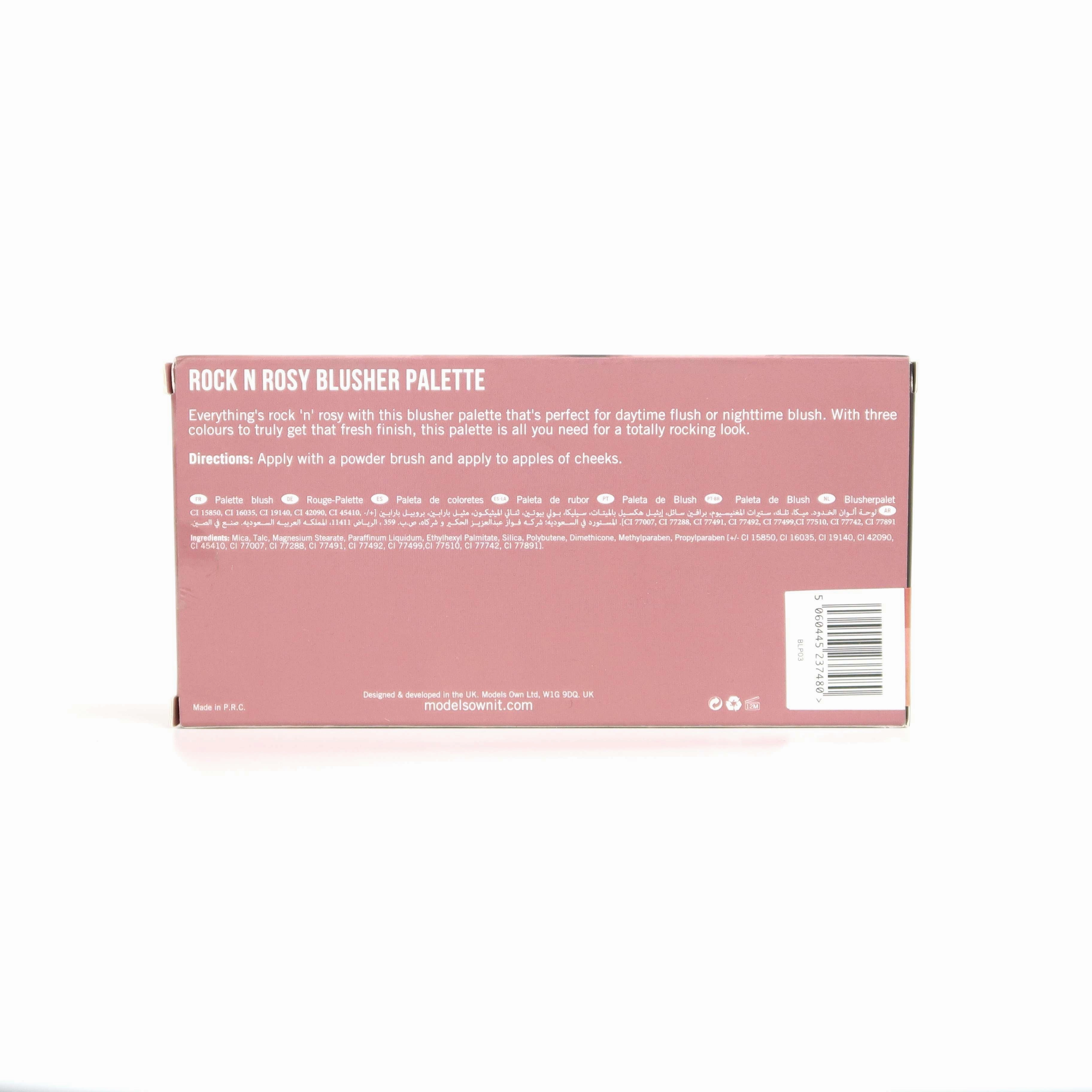 Models Own Rock `N` Rosy Blusher Palette