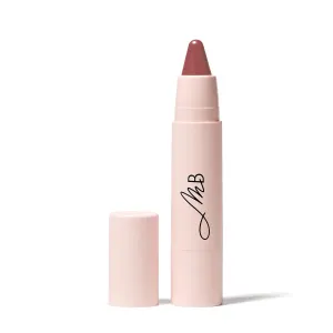 Monika Blunder Beauty Kissen Lush Lipstick Crayon - Anna-Maria (Mid Nude) Clean Beauty, Cruelty-Free, Vegan