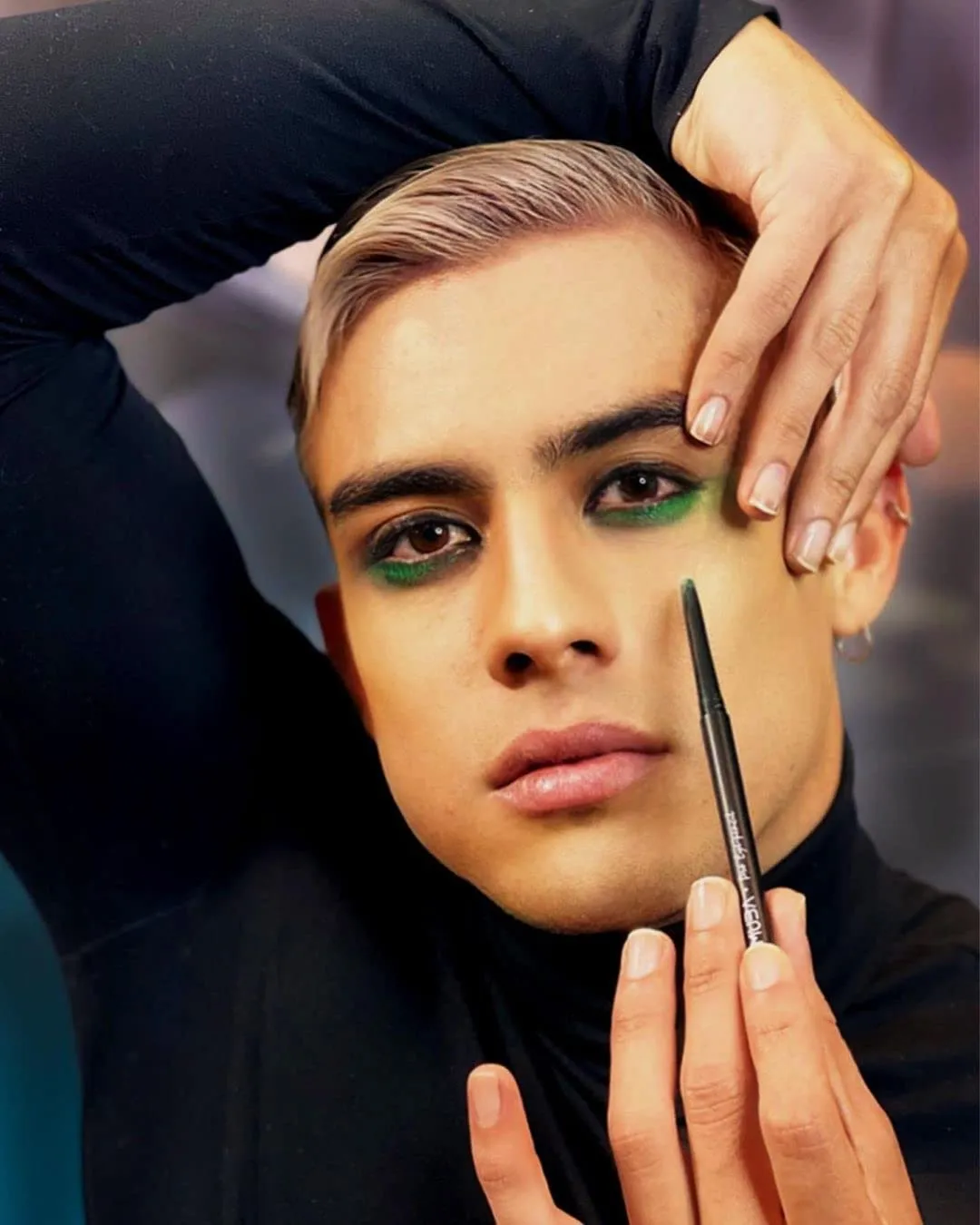 MUBA COSMETICS Eye Pencil “Venom” - Waterproof Eyeliner Pencil, Long Lasting Eye Liner Pencils for Eye Makeup - No Budge Under Eye Pencil Eyeliner, Creamy Eye Pencils, Eyeliner Pencils for Precise Finish -GREEN